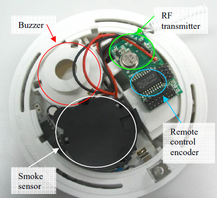 wireless smoke sensor schematic